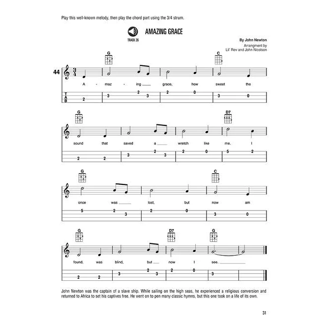 Hal Leonard HL00695832 Ukulele Method Book 1 with Audio Access - Image 7