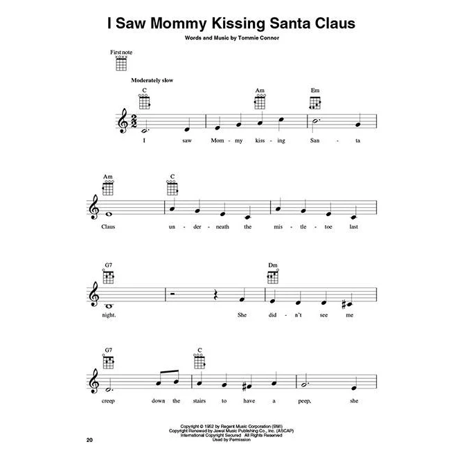 Hal Leonard HL00695896 Christmas Songs for Ukulele - Image 4