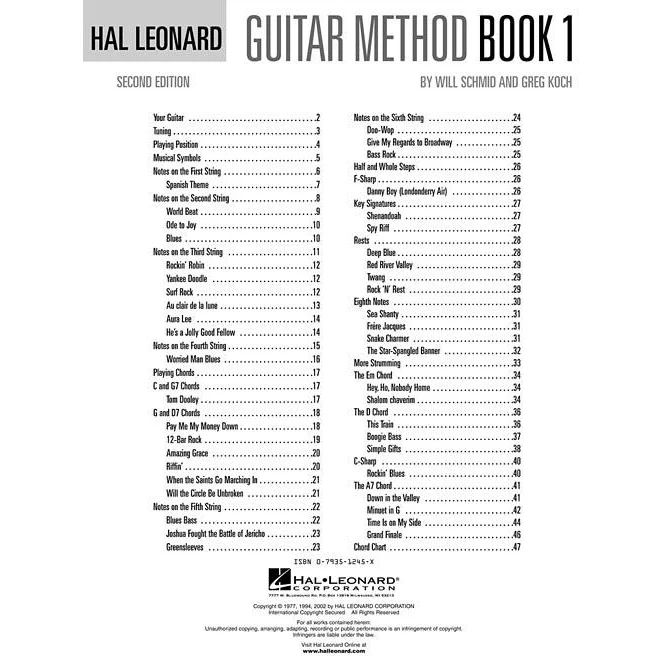 Hal Leonard HL00699010 Guitar Method Book 1 - Image 3