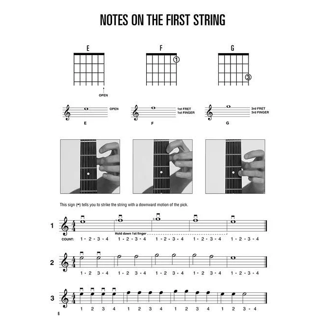 Hal Leonard HL00699010 Guitar Method Book 1 - Image 5