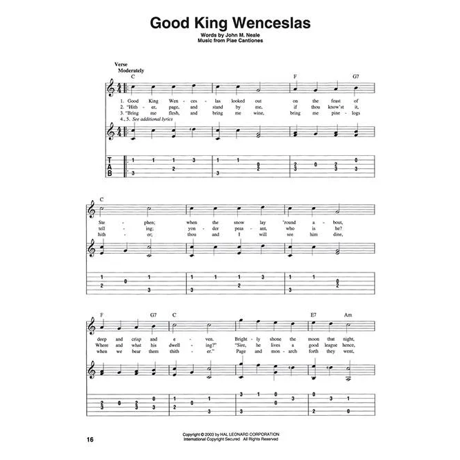 Hal Leonard HL00699599 Fingerpicking Christmas - Image 5