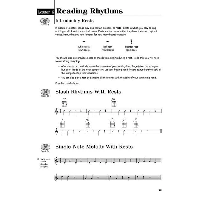 Hal Leonard HL00699638 Play Ukulele Method 1 with  cd - Image 2