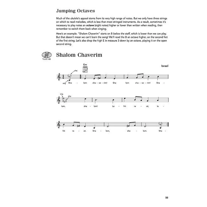 Hal Leonard HL00699638 Play Ukulele Method 1 with  cd - Image 3