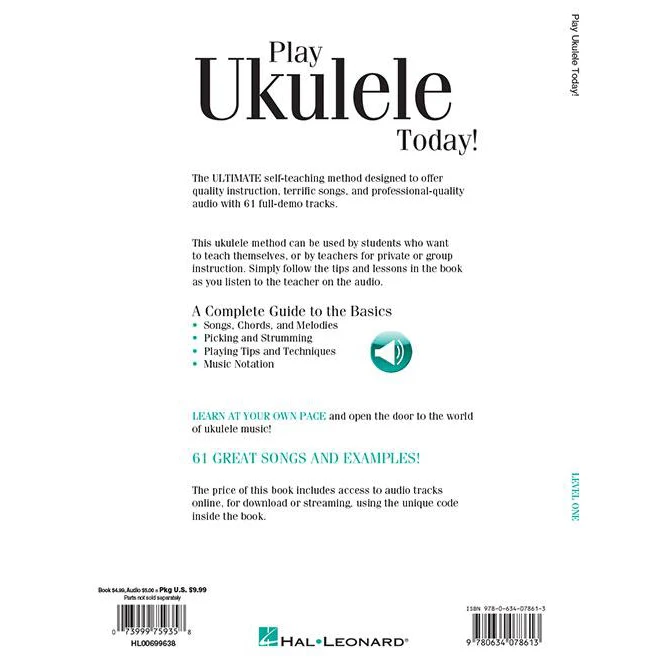 Hal Leonard HL00699638 Play Ukulele Method 1 with  cd - Image 5