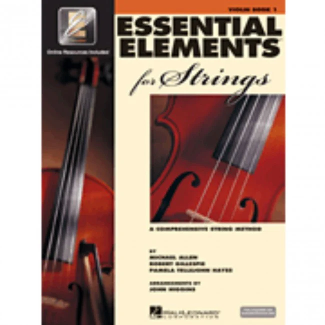 Hal Leonard HL00868049 Essential Elements Strings Book 1 with EEi - Violin