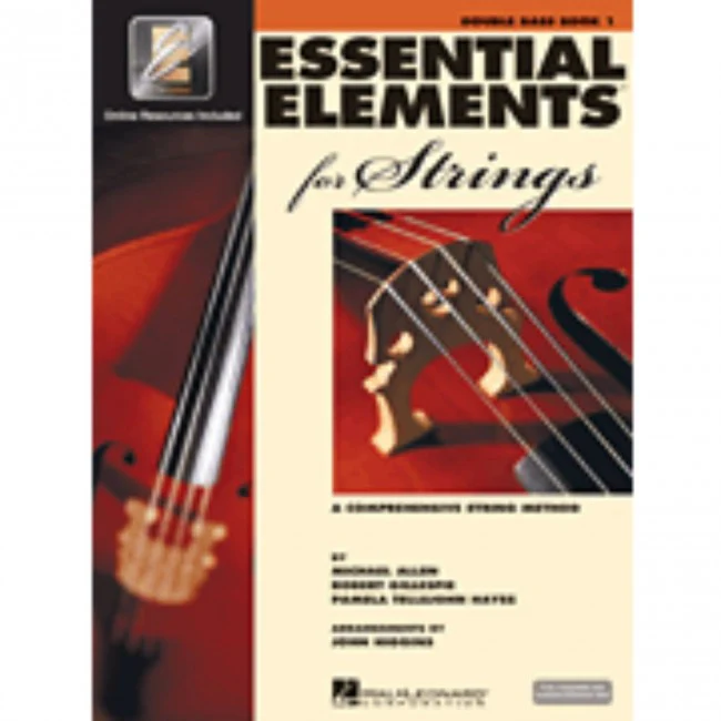 Hal Leonard HL00868052 Essential Elements Strings Book 1 with EEi - Bass