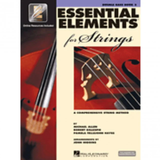 Hal Leonard HL00868060 Essential Elements Strings Book 2 with EEi - Bass