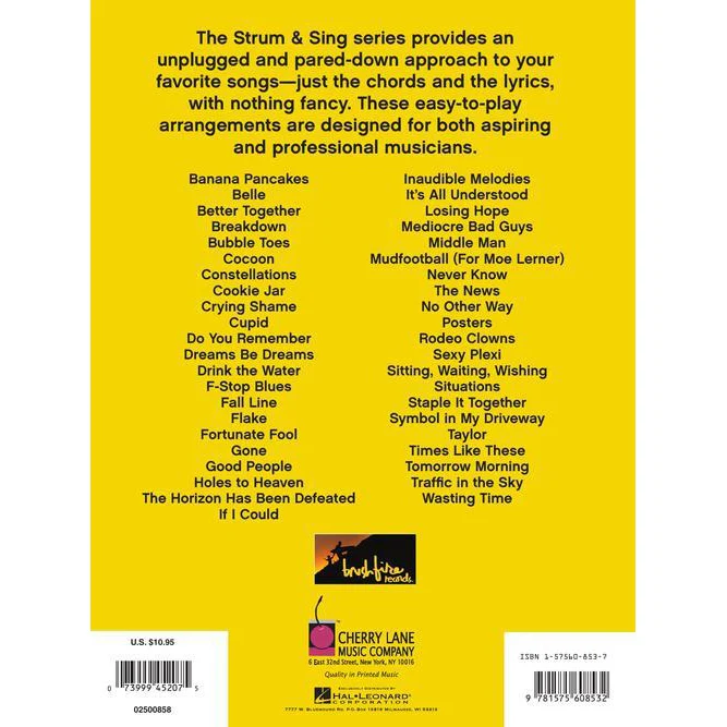 Hal Leonard HL02500858 Jack Johnson - Strum & Sing - Image 7