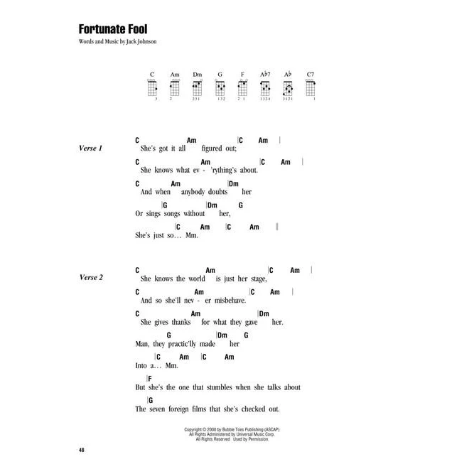 Hal Leonard HL02501702 Jack Johnson for Ukulele - Image 6