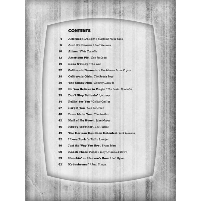 Hal Leonard HL02501710 Ukulele Sing-Along Songs - Image 3