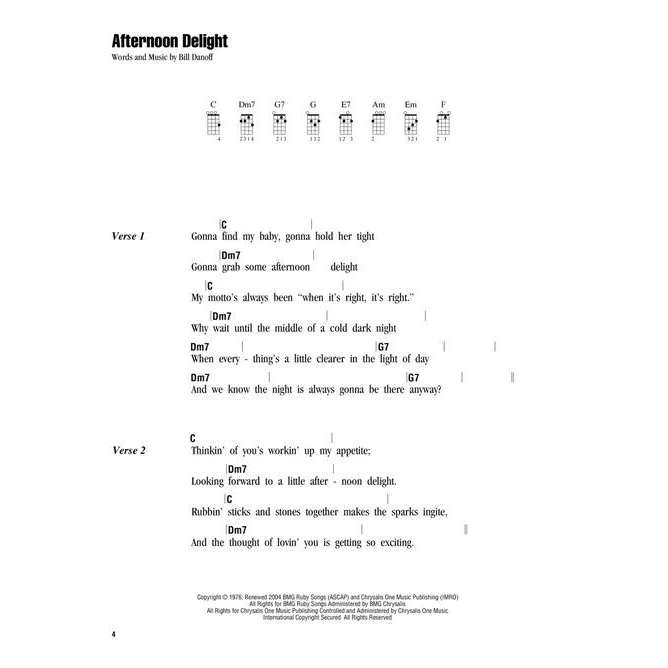 Hal Leonard HL02501710 Ukulele Sing-Along Songs - Image 5