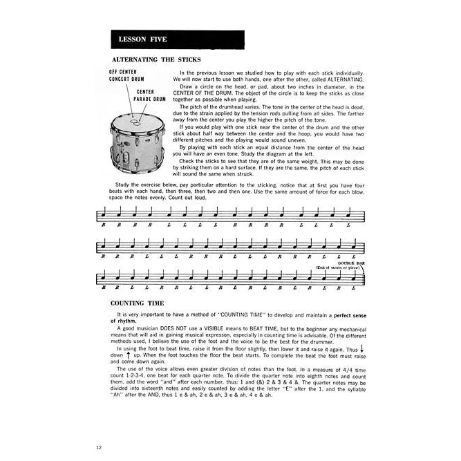 Hal Leonard HL06620096 Haskell W. Harr Drum Method Book 1 - Image 4