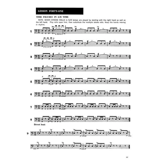 Hal Leonard HL06620096 Haskell W. Harr Drum Method Book 1 - Image 6