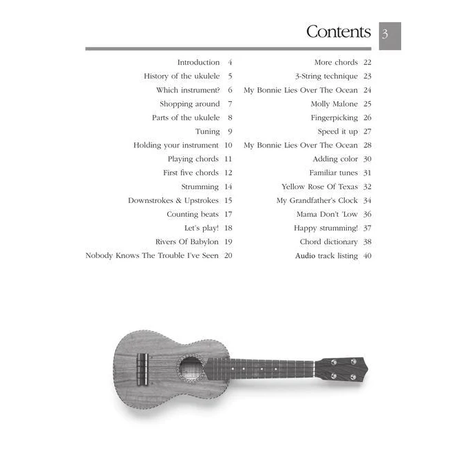 Hal Leonard HL14001016 Absolute Beginners - Ukulele Book 1 - Image 2