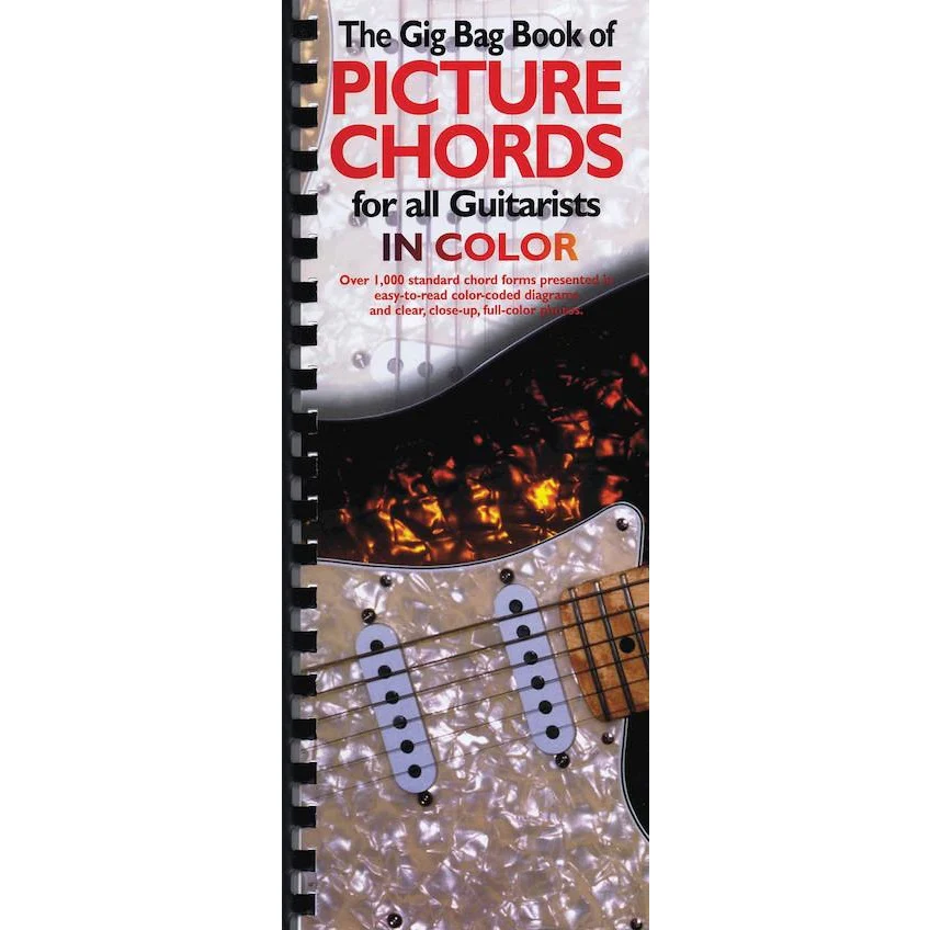 Hal Leonard HL14012656 The Gig Bag Book of Picture Chords for All Guitarists in Color