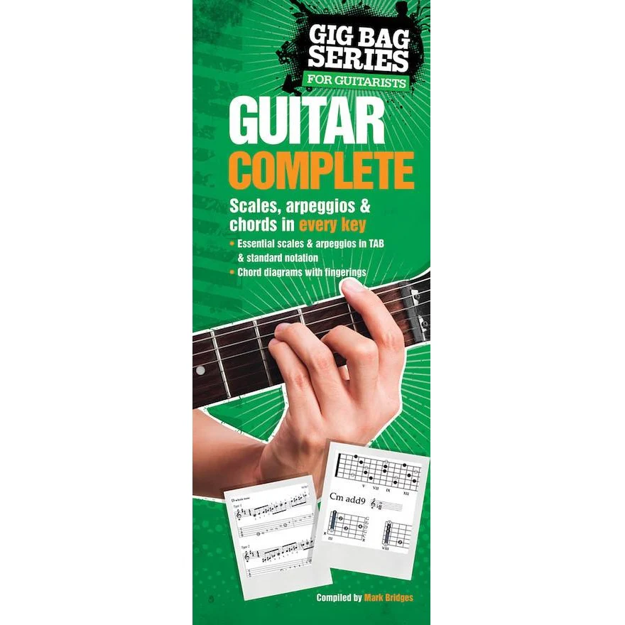 Hal Leonard HL14013499 The Gig Bag Book of Guitar Complete