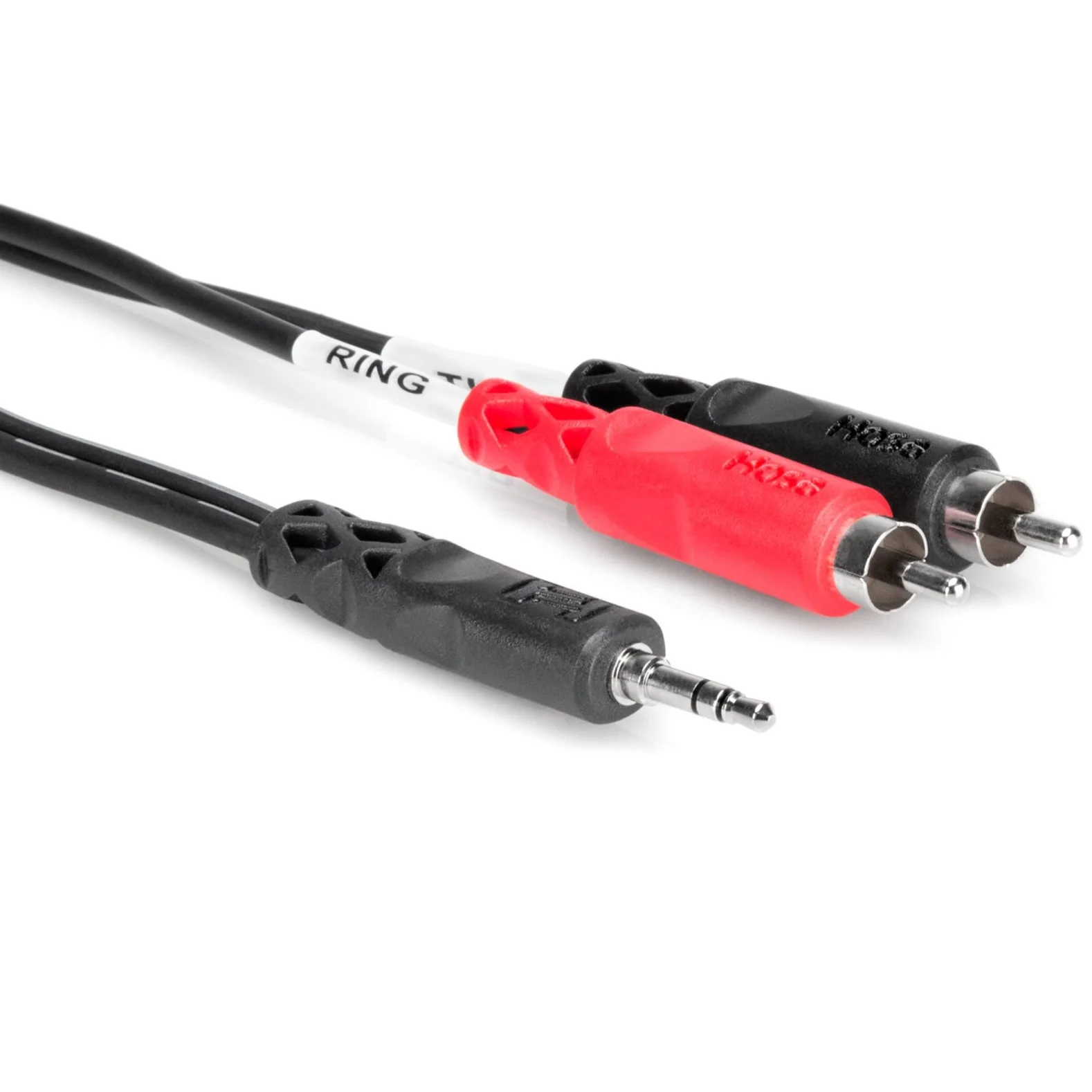 Hosa CMR-225 Stereo Breakout, 3.5 mm TRS to Dual RCA, 25 ft (Loc:2M)