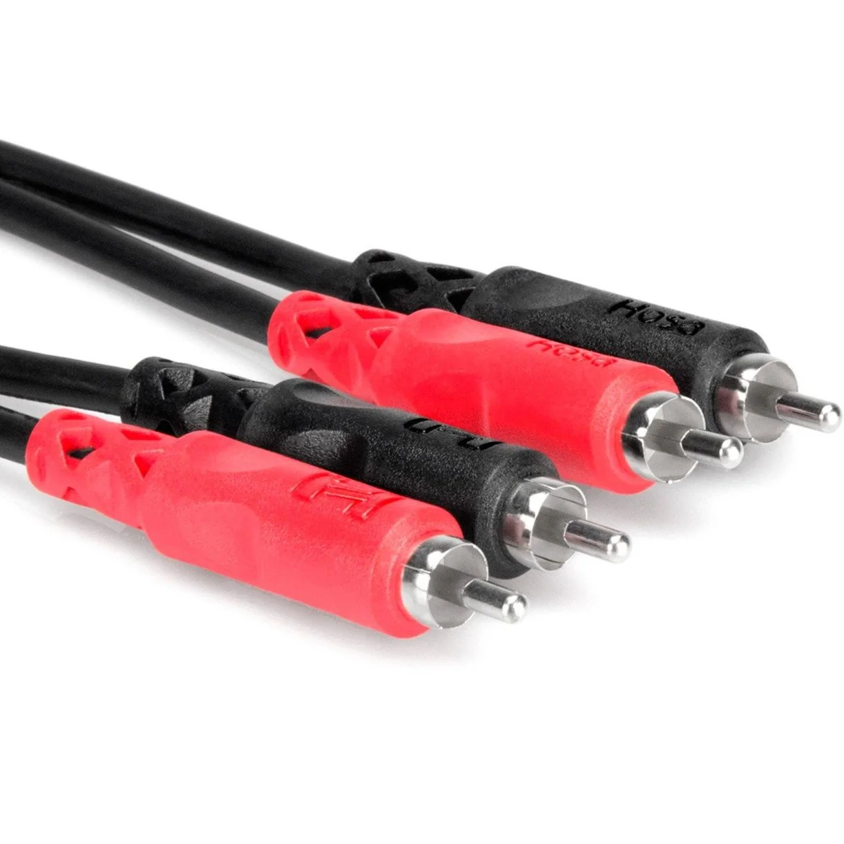 Hosa CRA-206 Stereo Interconnect, Dual RCA to Same, 6 m