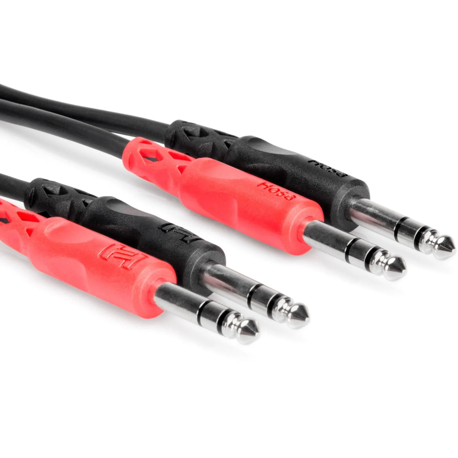 Hosa CSS-204 Stereo Interconnect, Dual 1/4 in TRS to Same, 4 m (Loc:2J)