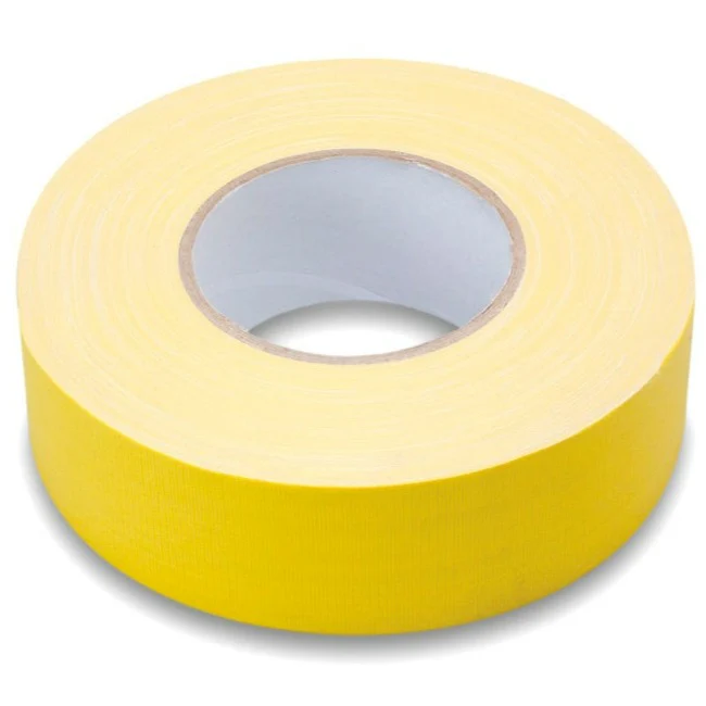 Hosa GFT-447YE-BULK Gaffer Tape, Yellow, 2 in x 60 yd