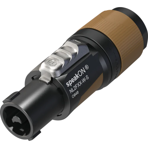 Hosa NL2FXX-W-S Neutrik 2-pole speakON Connector