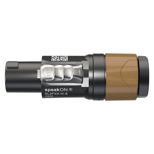 Hosa NL2FXX-W-S Neutrik 2-pole speakON Connector - Image 2
