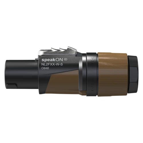 Hosa NL2FXX-W-S Neutrik 2-pole speakON Connector - Image 3