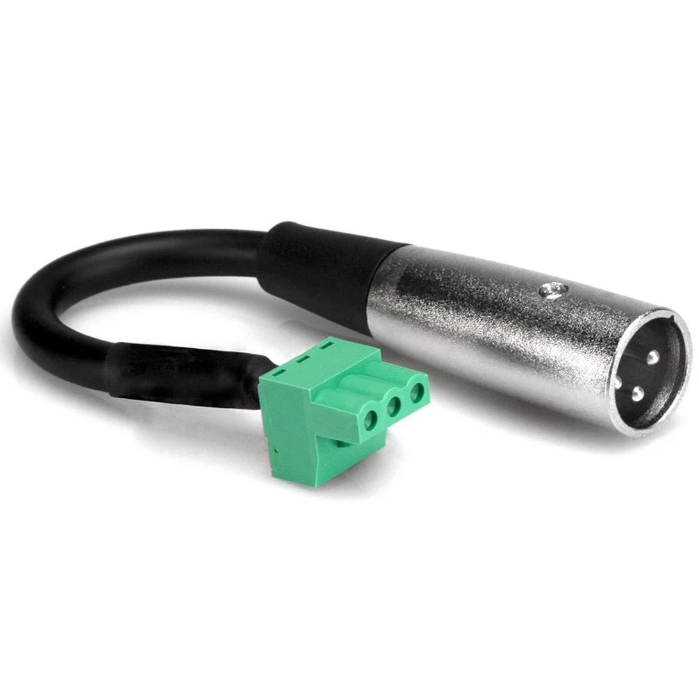 Hosa PHX-206M-BULK Phoenix Adapter, PHX3F to XLR3M, 6 in  (Loc:1O)