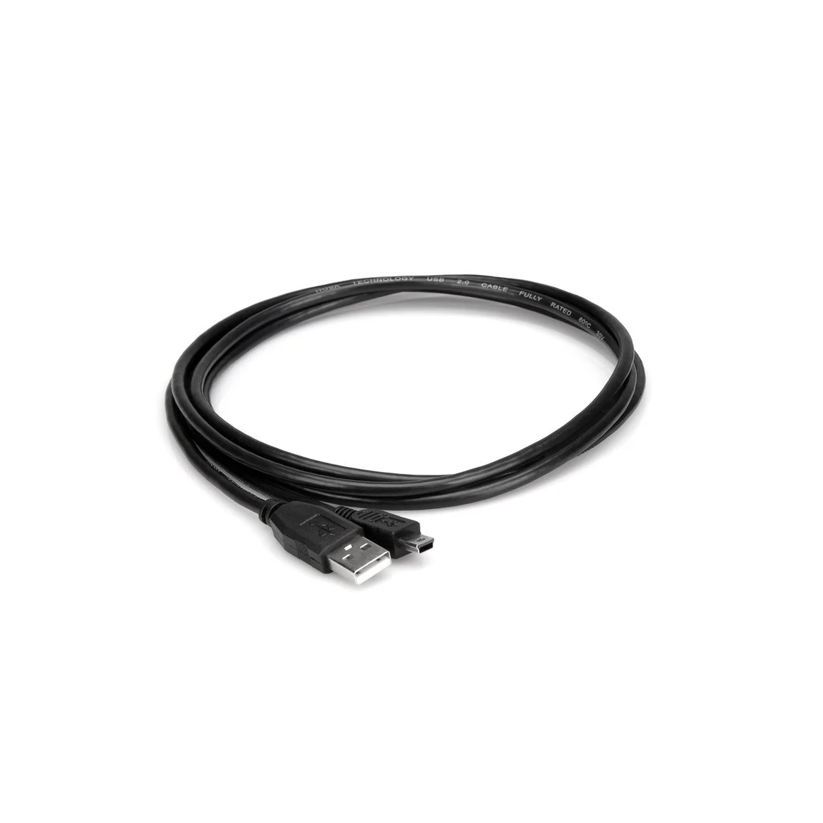 Hosa USB-206AM High Speed USB Cable, Type A to Mini-B 6ft - Image 2