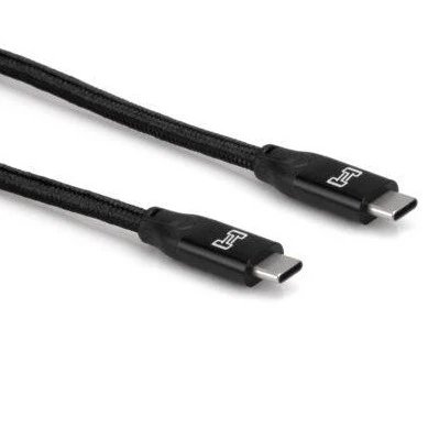 Hosa USB-306CC SuperSpeed USB 3.1 (Gen 2) Cable, Type C to Same, 6ft