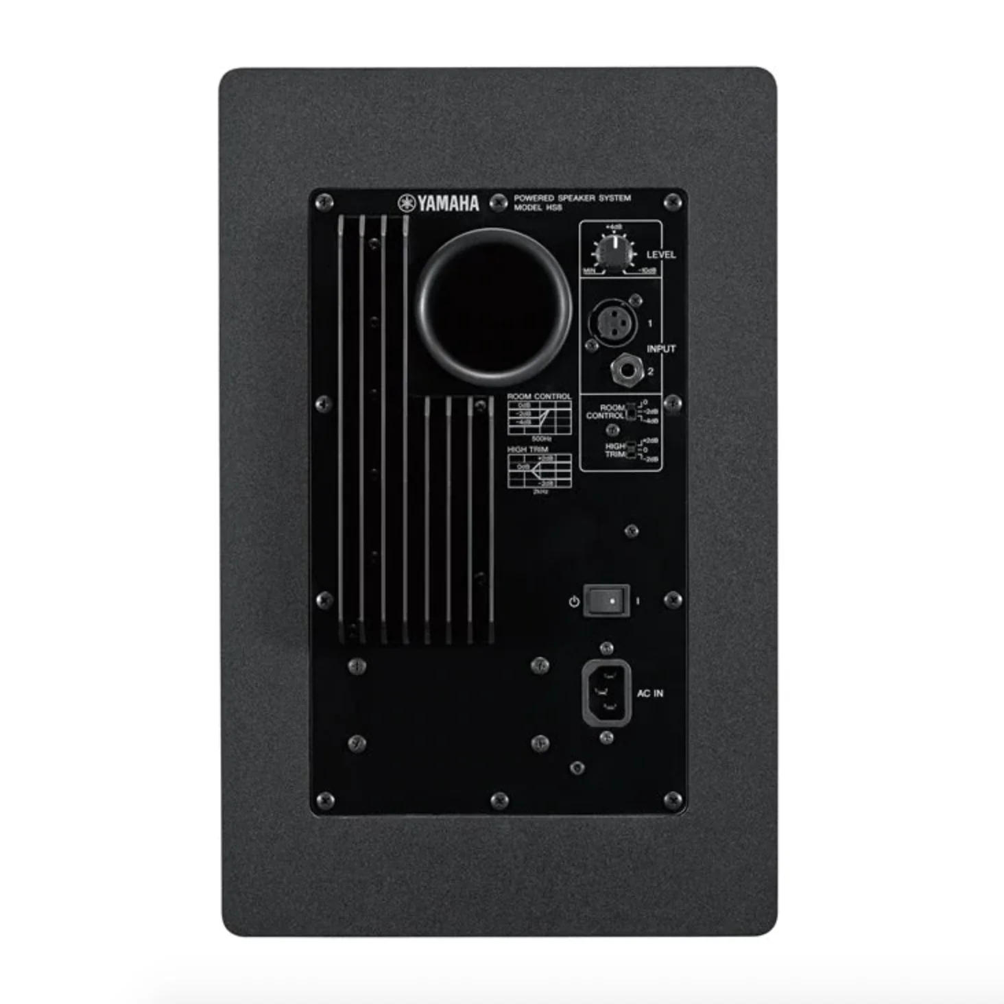 Yamaha HS8 2 Way Bi-Amped 8" Powered Studio Monitor - Image 3