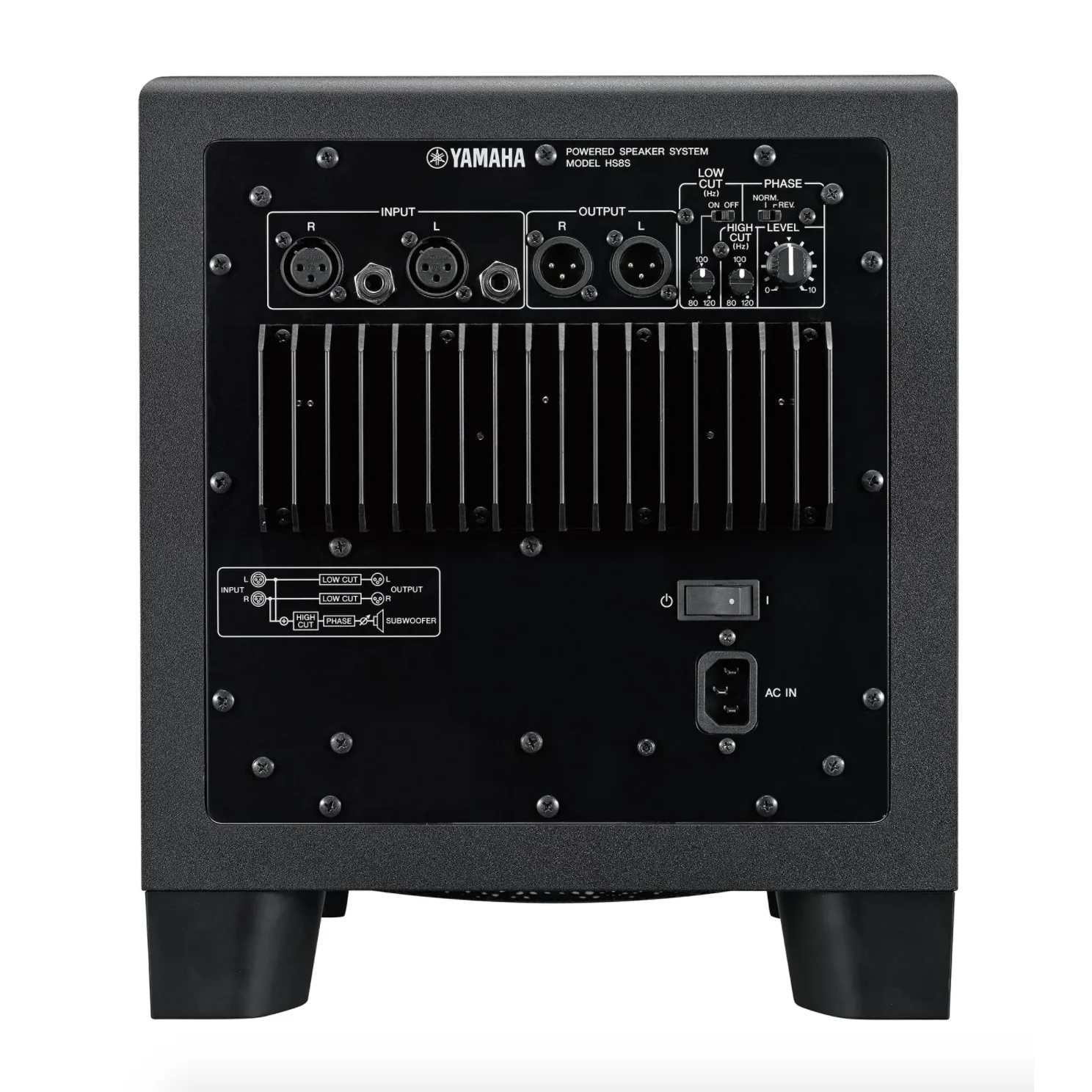 Yamaha HS8S 8” Powered Studio Subwoofer - Image 3