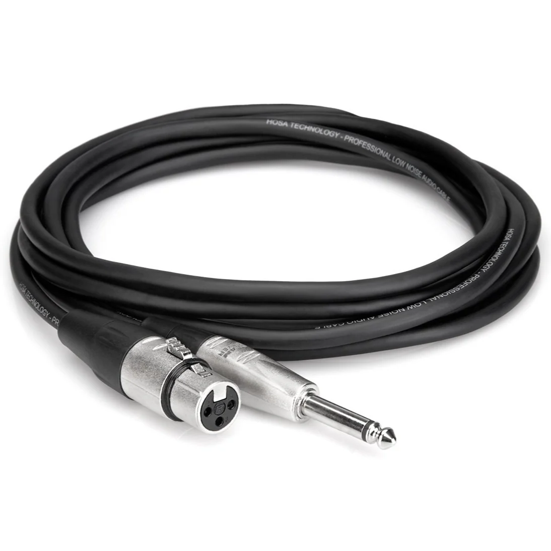 Hosa HXP-020 Pro Balanced Interconnect REAN XLR3F to 1/4 in TS 20 ft (Loc:2A)