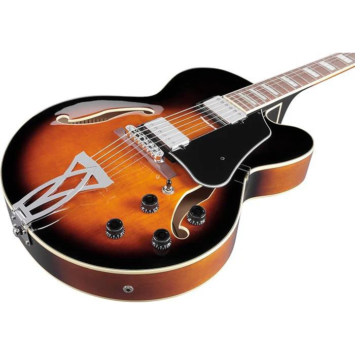 Ibanez AF75VSB Artcore Maple Top Back and Sides Vintage Burst - Image 2