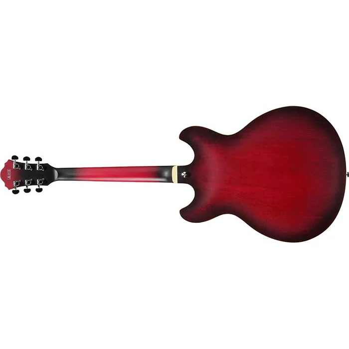 Ibanez AS53SRF AS Artcore Hollow Body, HH, Hardtail, Sunburst Red Flat - Image 5