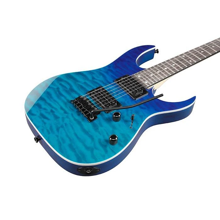Ibanez GRG120QASPBGD Gio RG, QM Top, HH, w/ Trem, Blue Gradation - Image 2