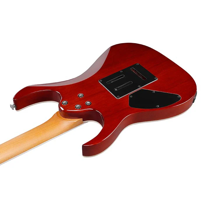 Ibanez GRG220PA1BKB Gio RG Electric Guitar, w/ Trem, HH - Elite, Transparent Brown Black Burst - Image 3