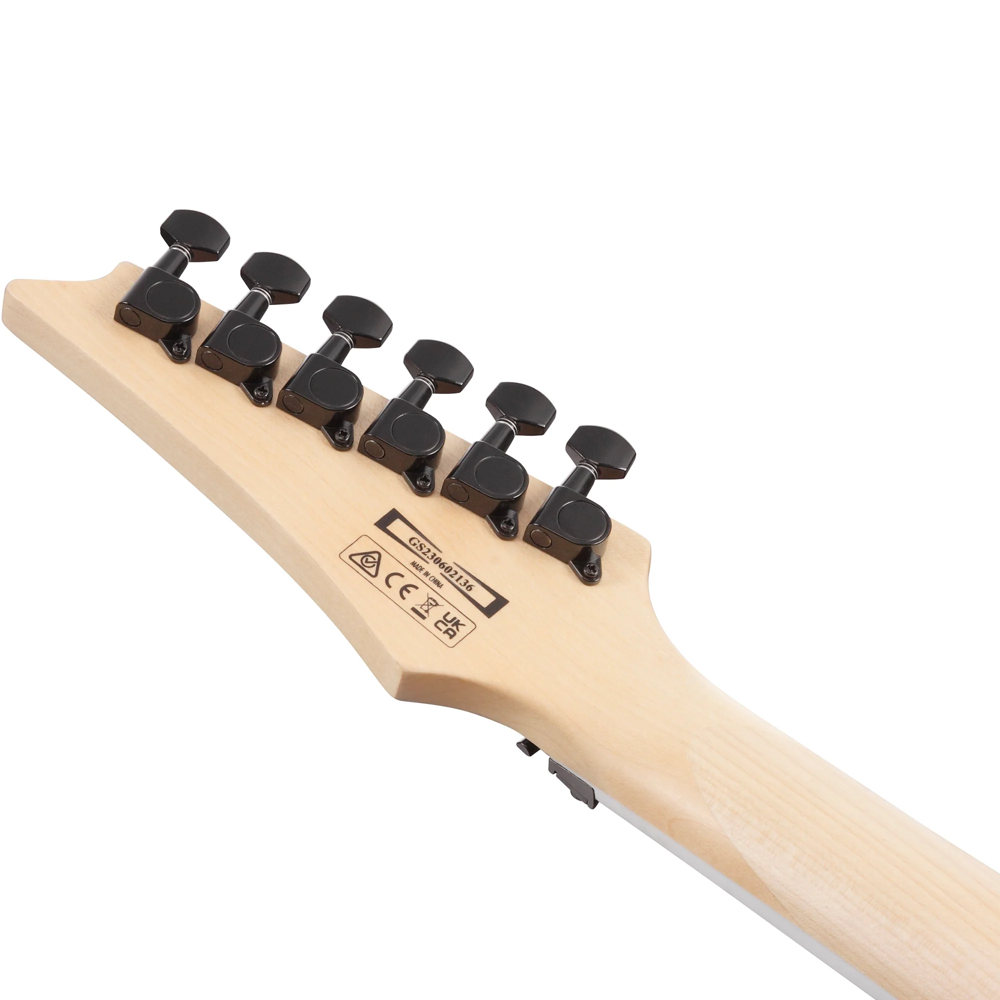 Ibanez GRG320FATBS Gio RG, HH, Infinity PU, w/ Trem, Transparent Blue Sunburst - Image 5