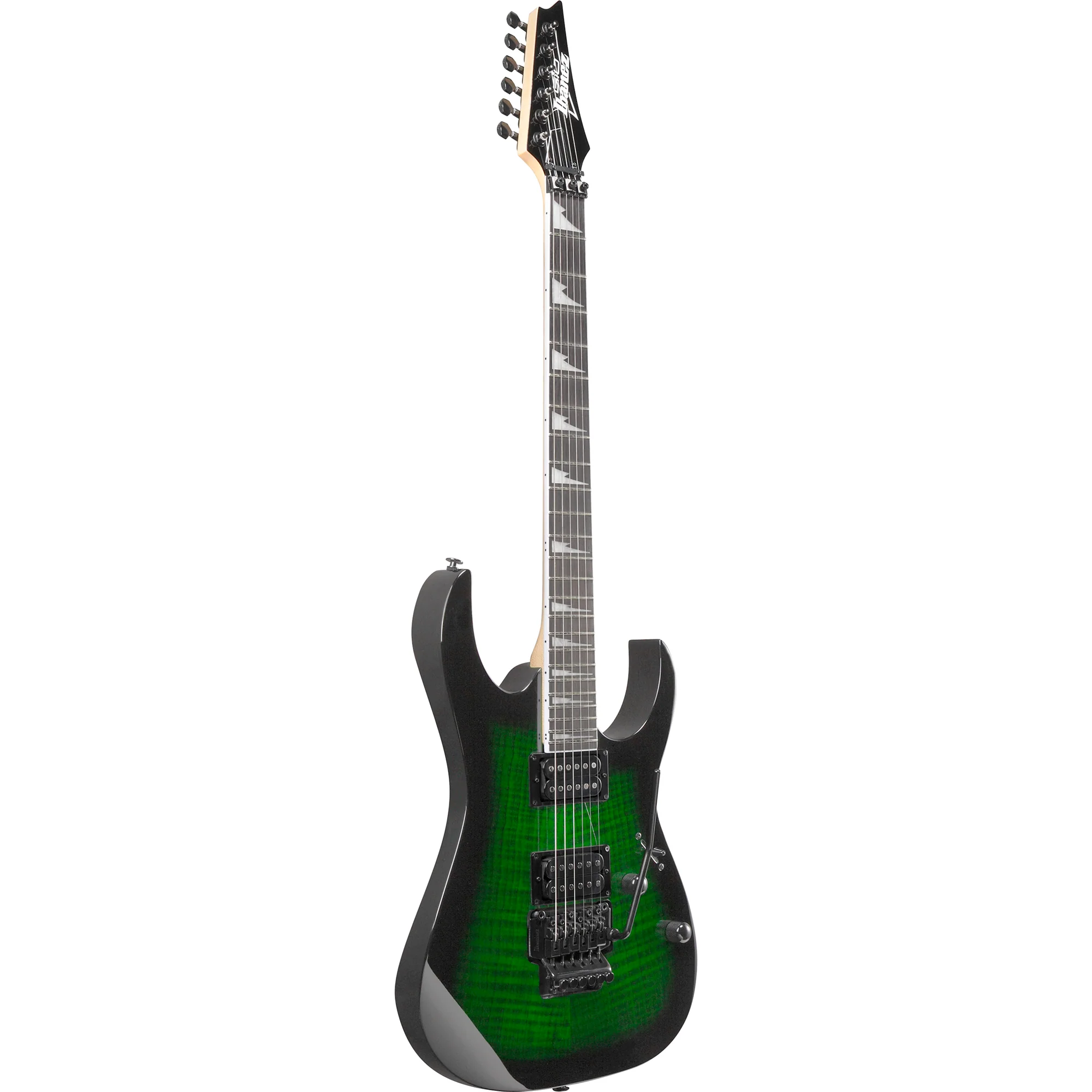 Ibanez GRG320FATEB Gio RG, HH, Infinity PU, w/ Trem, Transparent Emerald Burst - Image 2