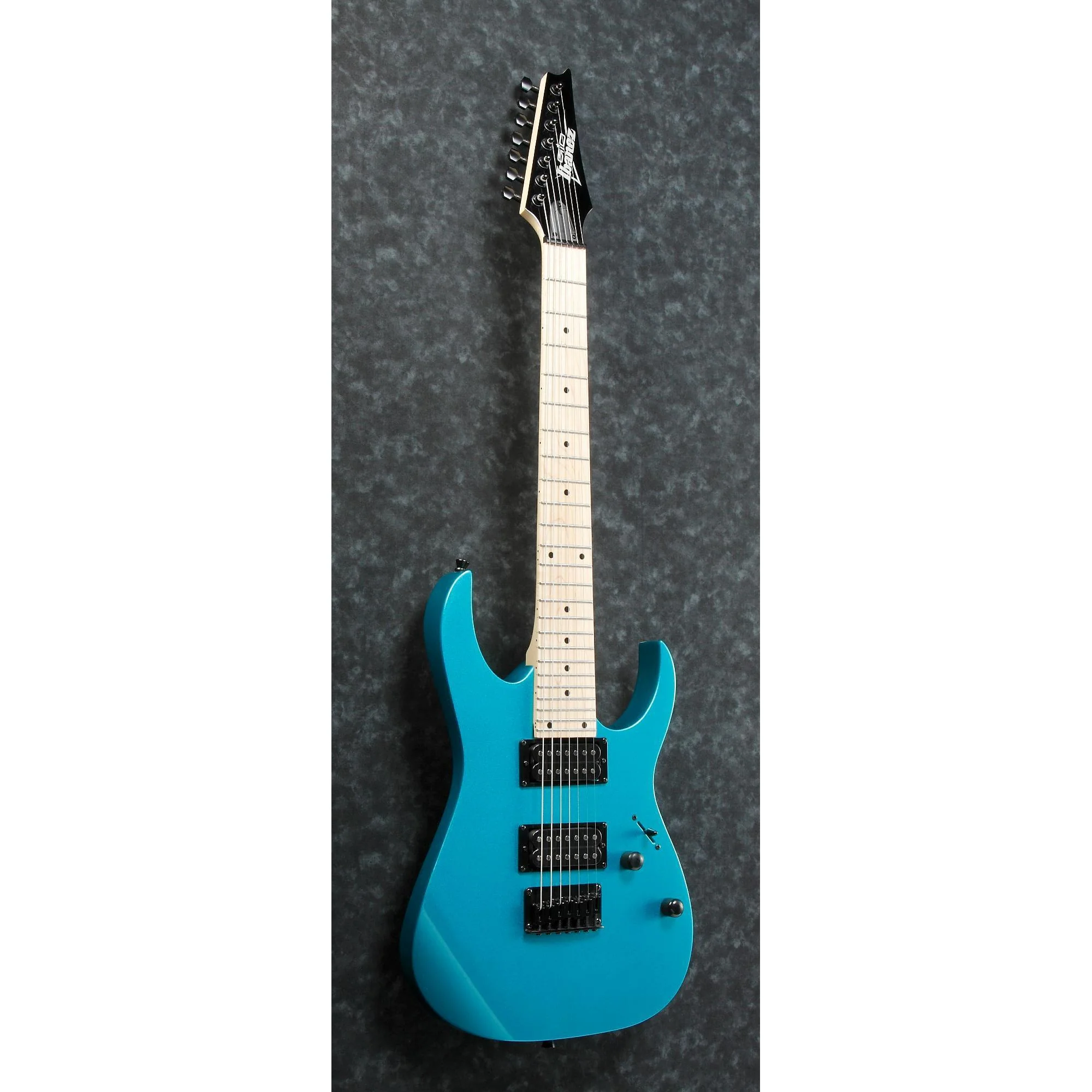 Ibanez GRG7221MMLB Gio RG 7 string, Metalic Light Blue, Maple - Image 4