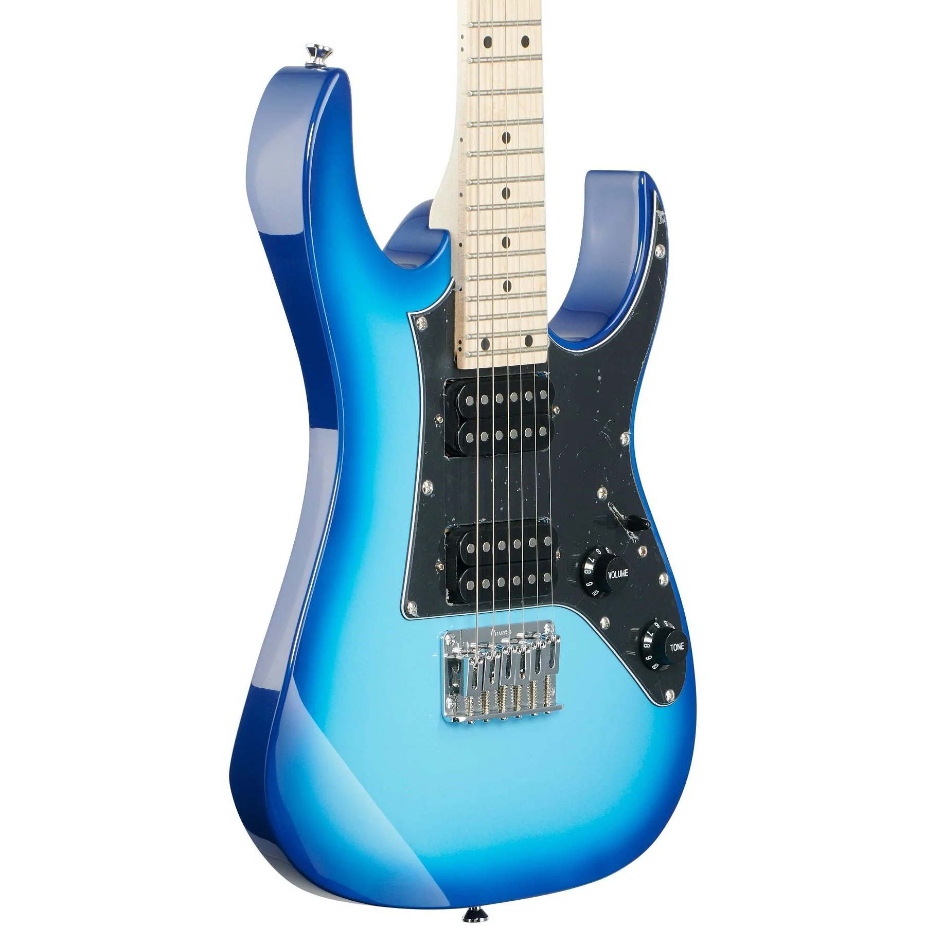 Ibanez GRGM21MBLT Gio RG miKro Electric Guitar - Blue Burst - Image 2