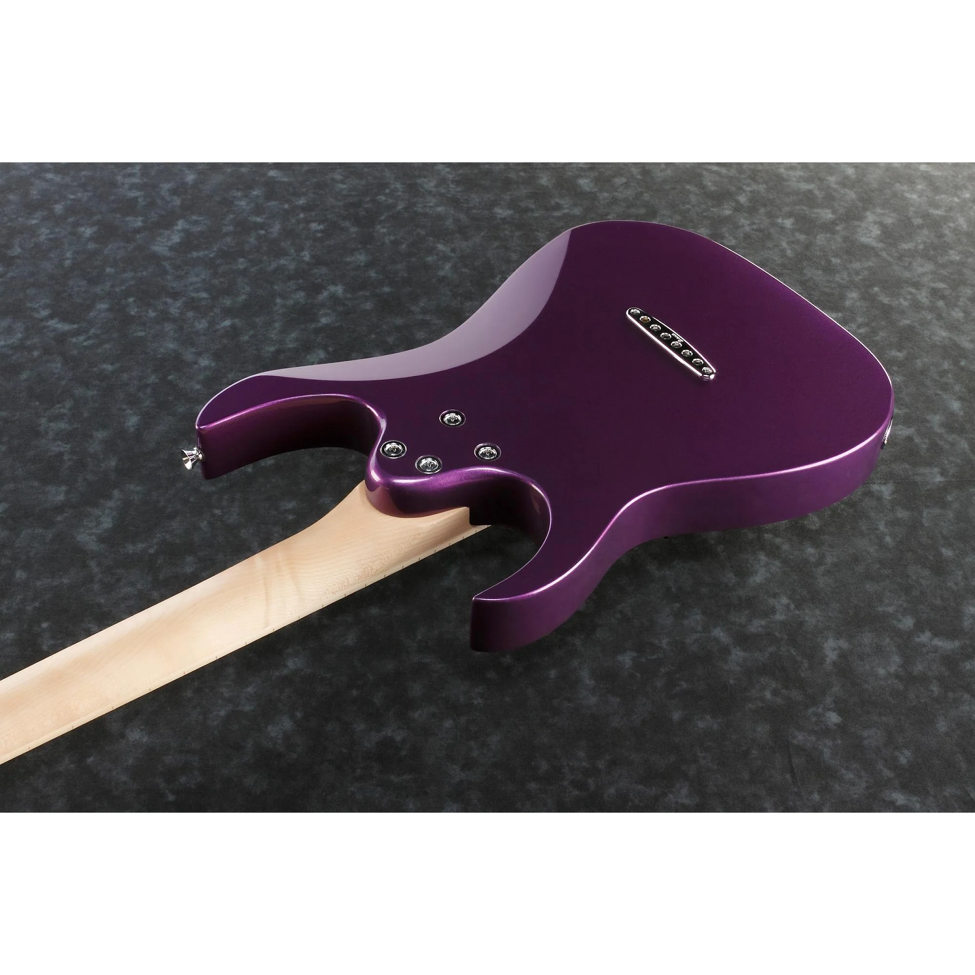 Ibanez GRGM21MMPL Gio RG miKro Metalic Electric Guitar, Purple - Image 2