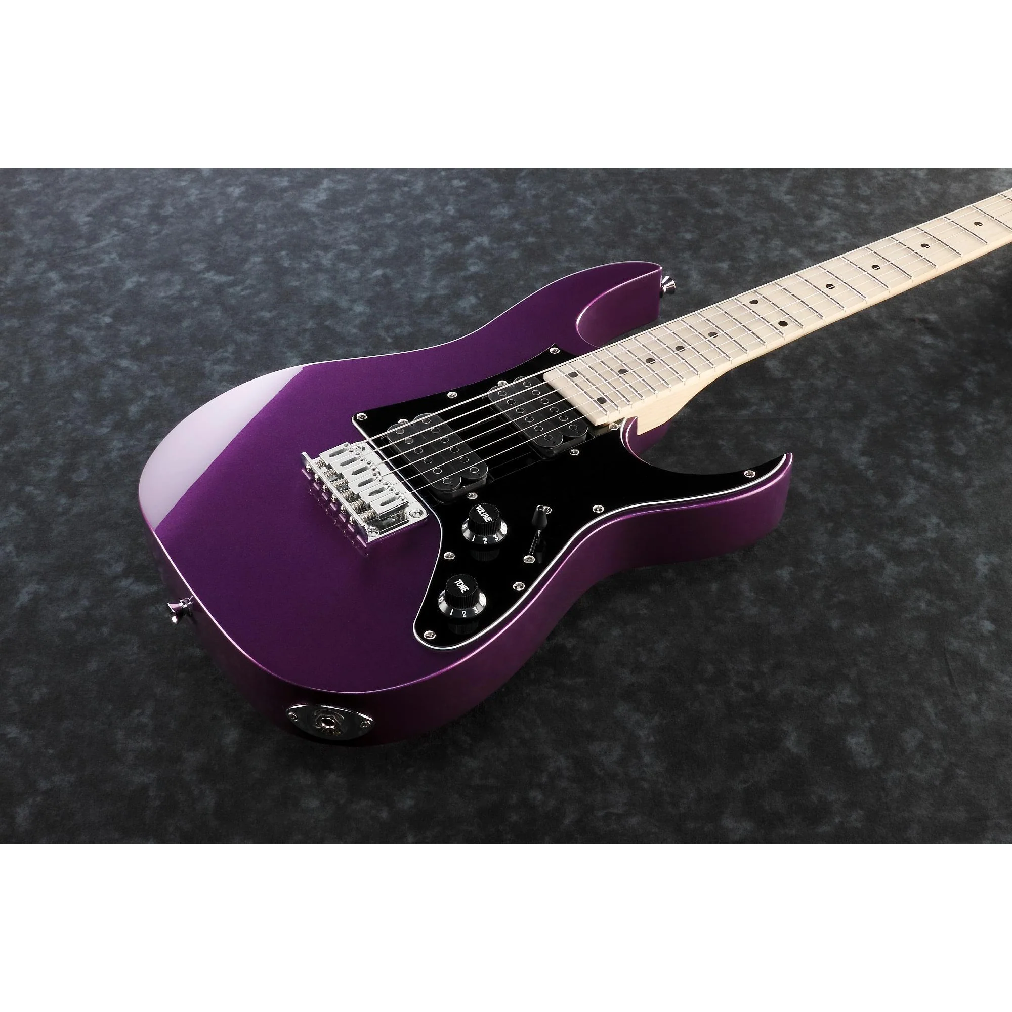Ibanez GRGM21MMPL Gio RG miKro Metalic Electric Guitar, Purple - Image 3