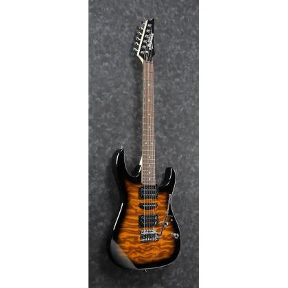Ibanez GRX70QASB Gio RX Electric Guitar, Sunburst - Image 4