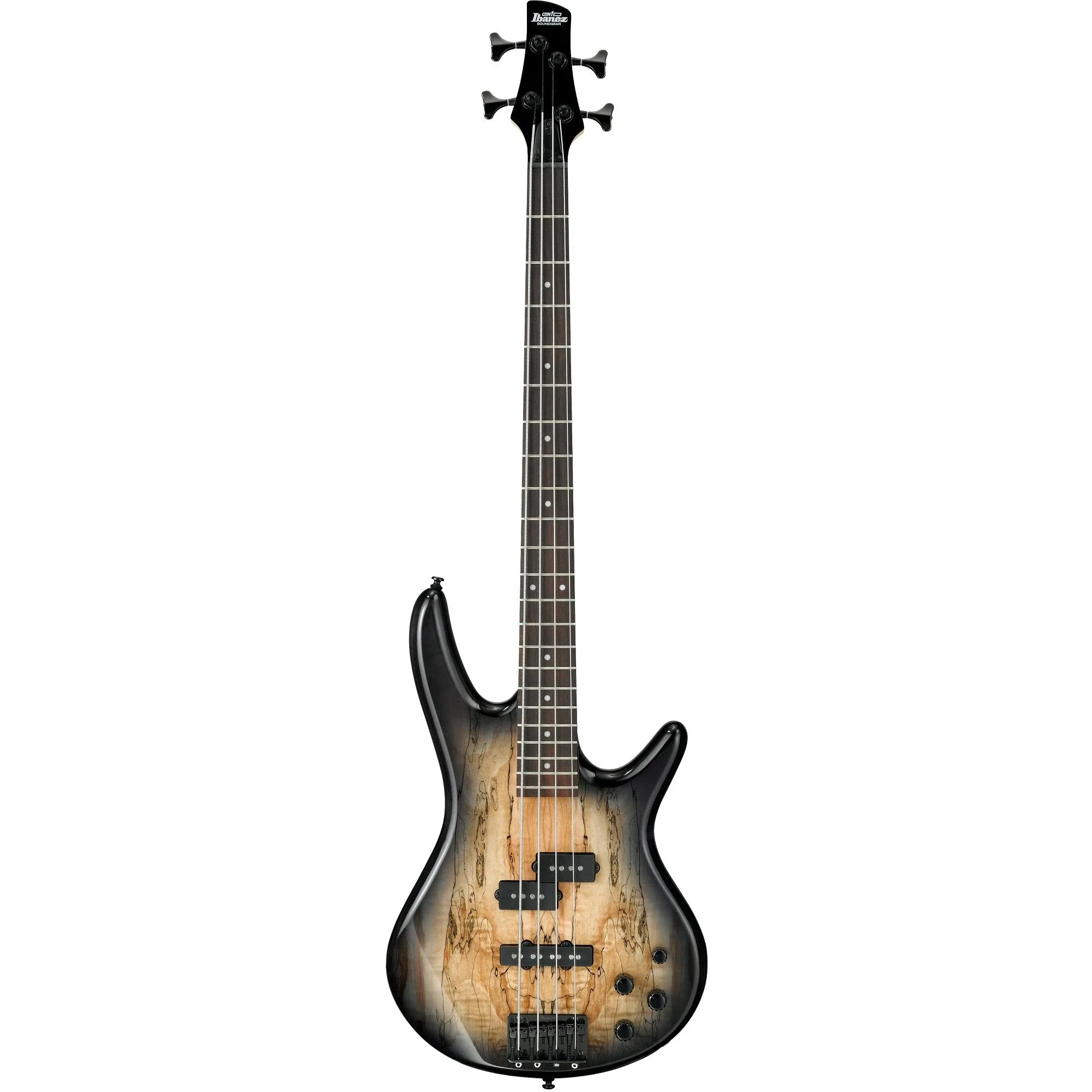 Ibanez GSR200SMNGT Gio GSR Spalted Maple Natural Gray Burst