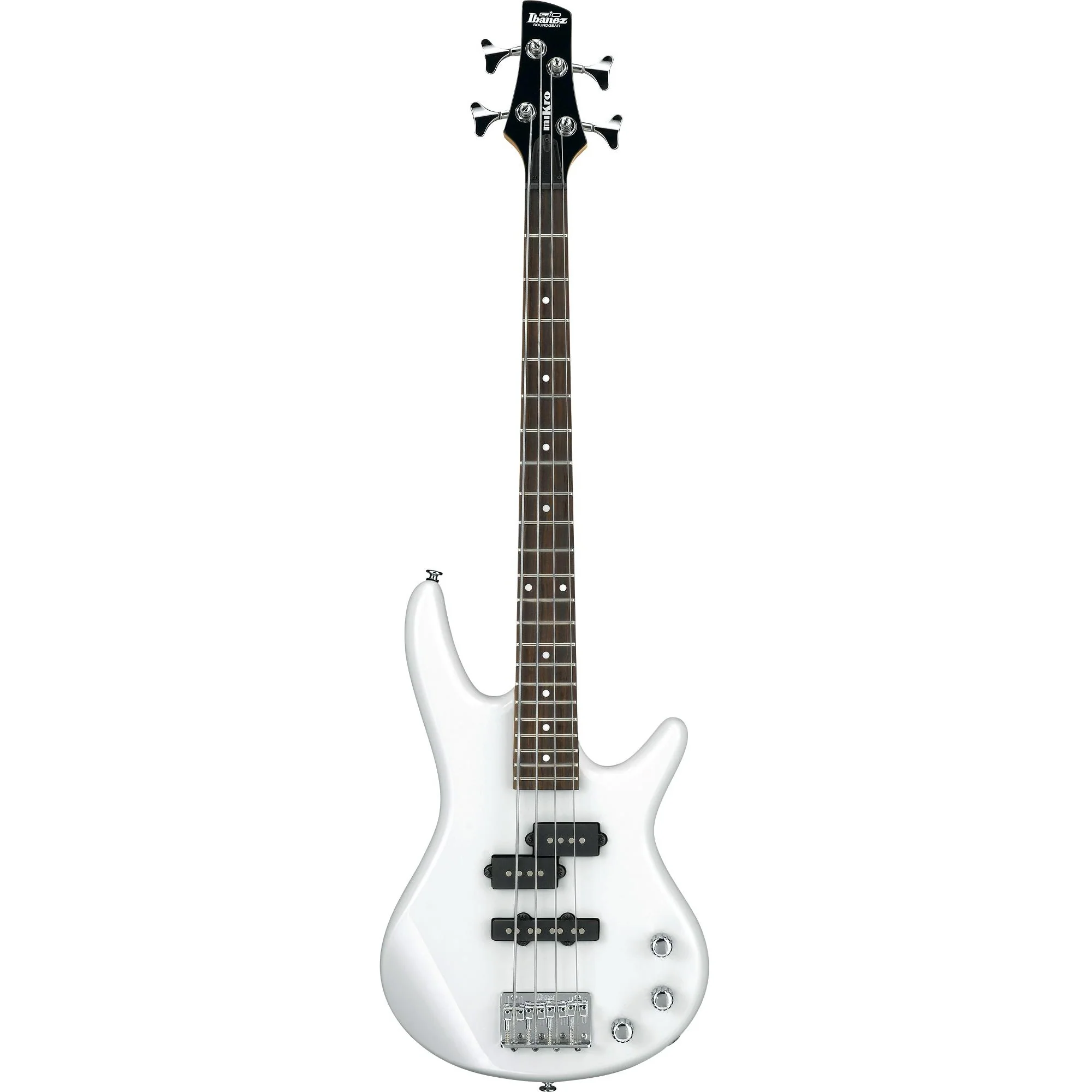 Ibanez GSRM20PW Gio SR miKro 4-string Electric Bass, Pearl White