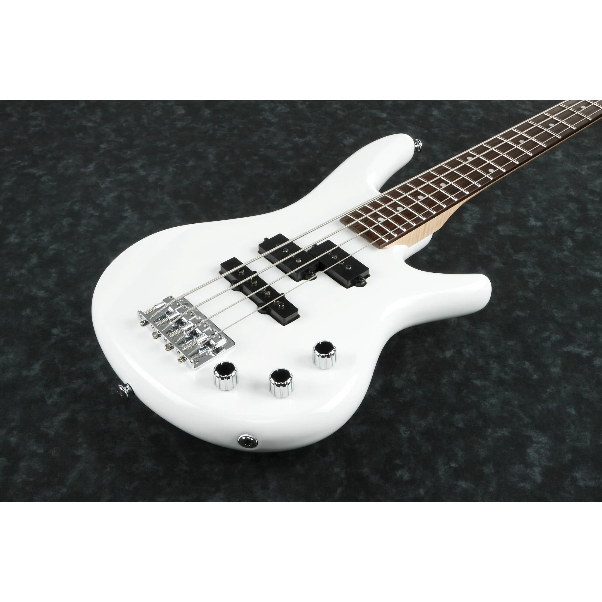 Ibanez GSRM20PW Gio SR miKro 4-string Electric Bass, Pearl White - Image 3