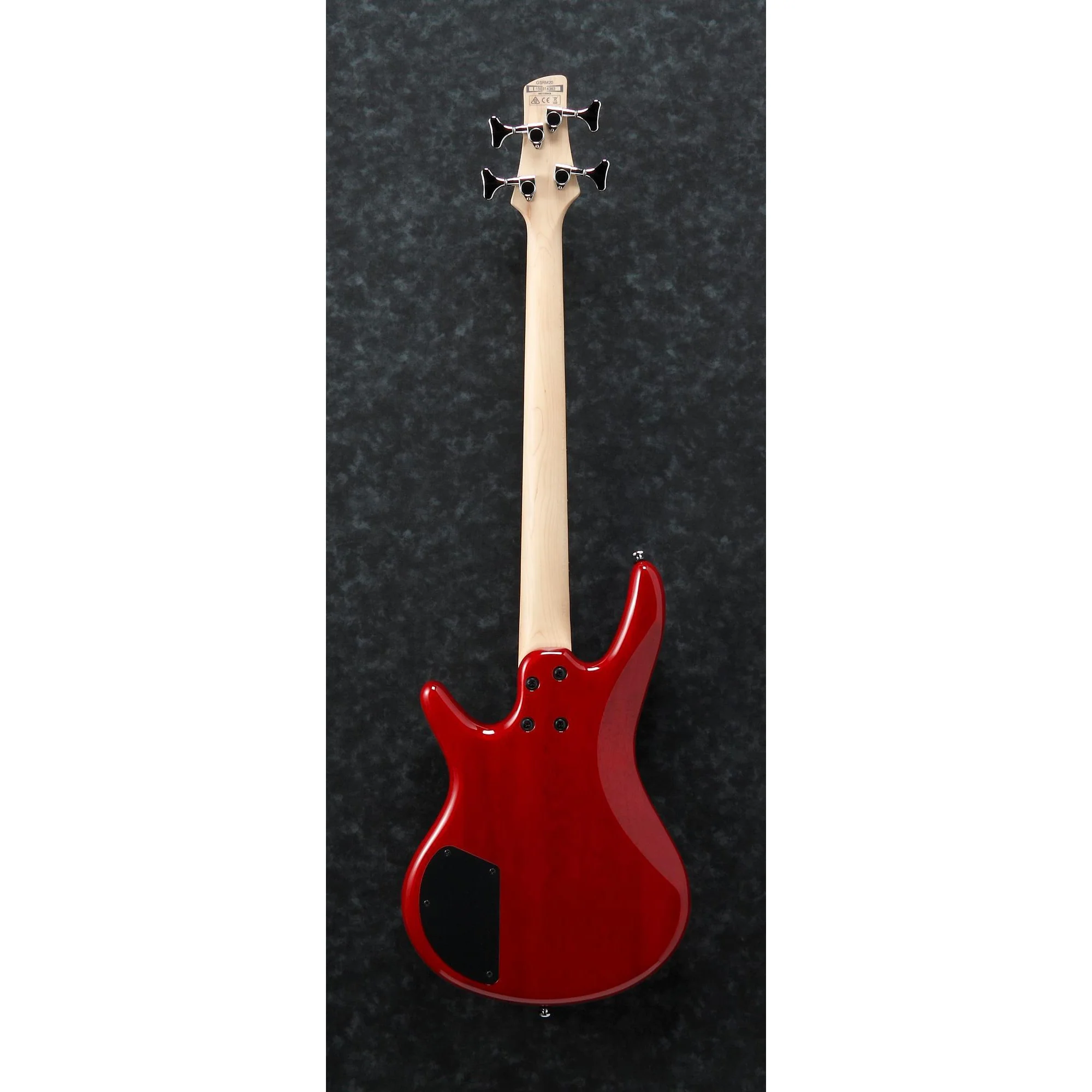 Ibanez GSRM20TR Gio SR miKro 4-string Electric Bass, Transparent Red - Image 2