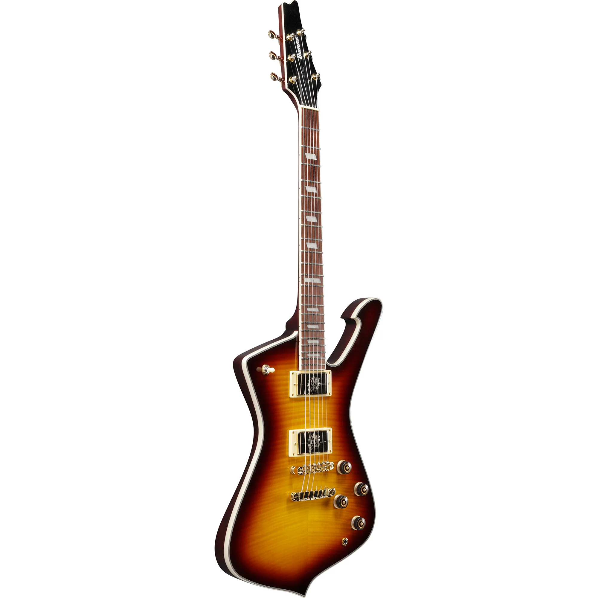 Ibanez IC420FMVLS Iceman Guitar, HH, Super 80 PU, Hardtail, Violin Sunburst - Image 2