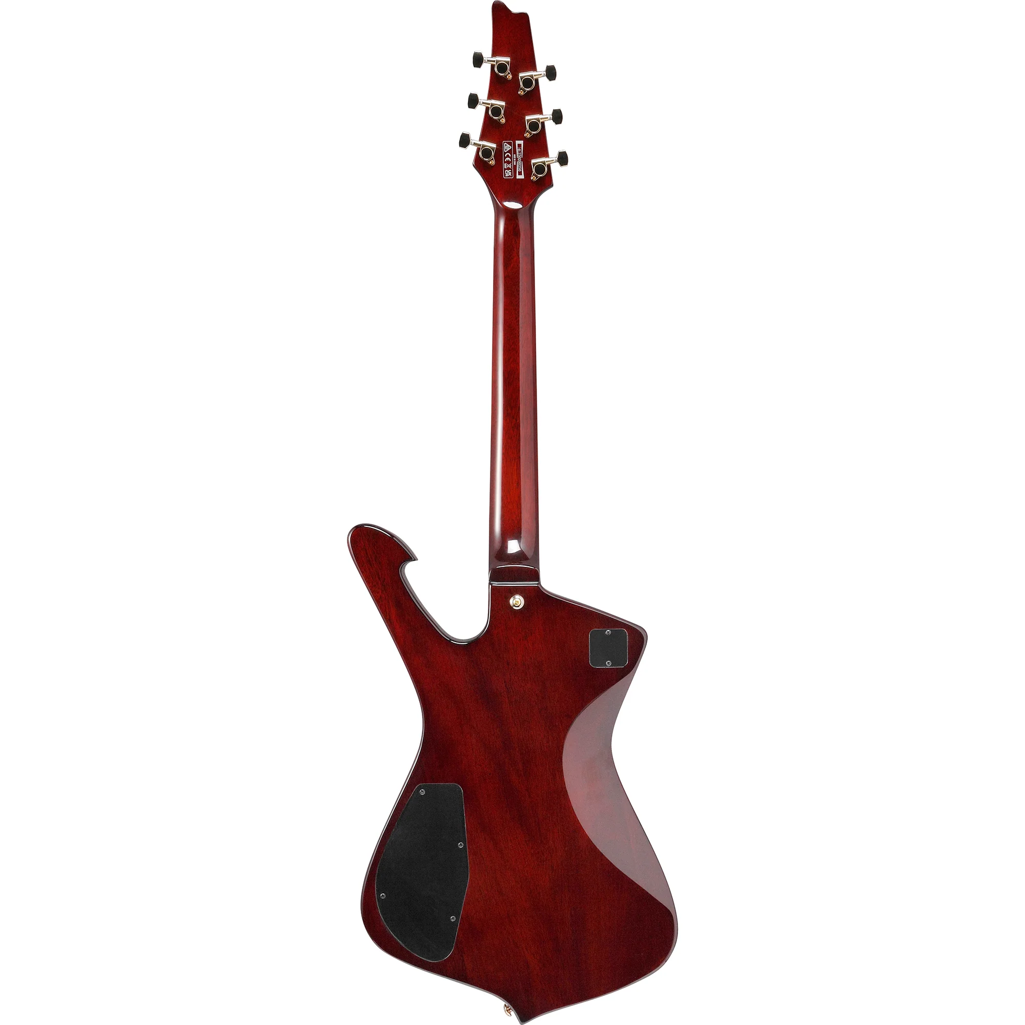 Ibanez IC420FMVLS Iceman Guitar, HH, Super 80 PU, Hardtail, Violin Sunburst - Image 3